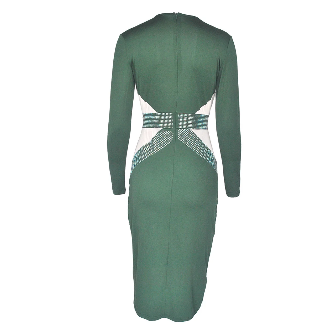 Deep V Neck Dresses For Women Spring Autumn Long Sleeve Sexy Bodycon Clubbing Dress Slit Office Lady Midi Dresses
Deep V Neck Dresses For Women Spring Autumn Long Sleeve Sexy Bodycon Clubbing Dress Slit Office Lady Midi Dresses
