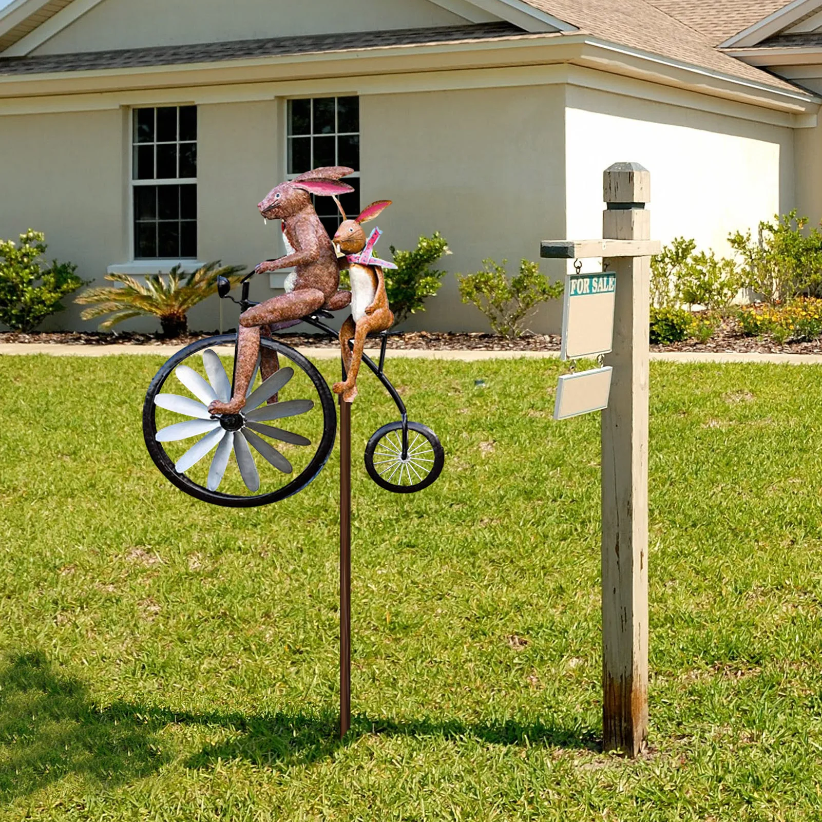 Garden Pinwheels Animal Windmill Spinning Pole Vintage Bicycle Metal Wind Spinner Outdoor Garden Decoration Dropshipping
Garden Pinwheels Animal Windmill Spinning Pole Vintage Bicycle Metal Wind Spinner Outdoor Garden Decoration Dropshipping