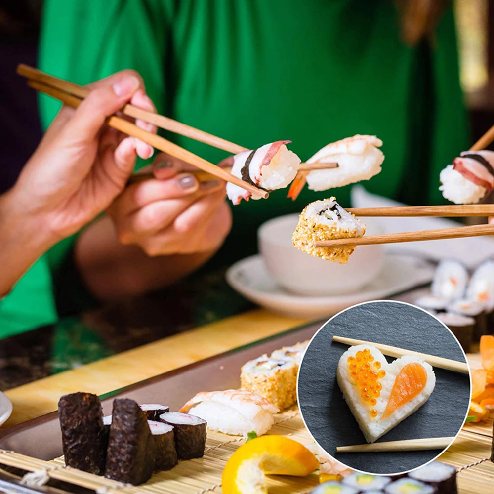 10 PCS Sushi Making Kit Sushi Set Rice Roll Maker DIY Sushi Mold with Different-Shaped Molds Fork Spatula Home Sushi Making Tool
10 PCS Sushi Making Kit Sushi Set Rice Roll Maker DIY Sushi Mold with Different-Shaped Molds Fork Spatula Home Sushi Making Tool