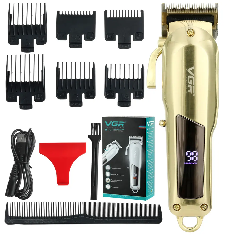 Barber Shop Professional Clipper All-metal Rechargeable Hair Trimmer For Barber Men Electric Beard Shaver Hair Cutting Machine 
Barber Shop Professional Clipper All-metal Rechargeable Hair Trimmer For Barber Men Electric Beard Shaver Hair Cutting Machine