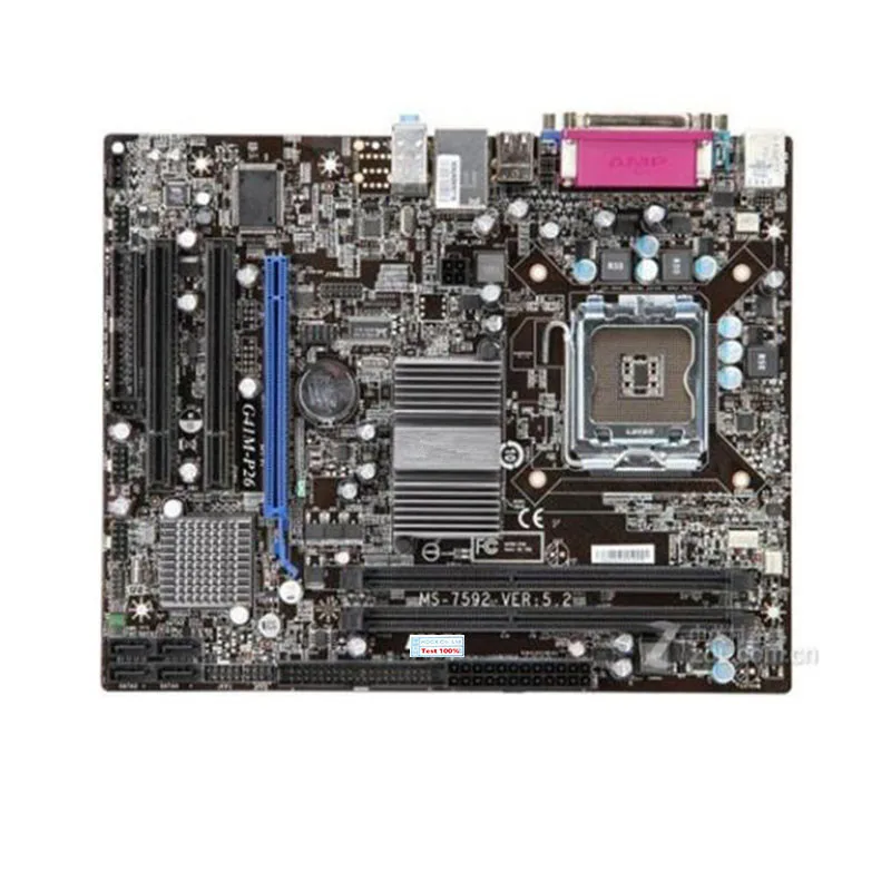 For MSI G41M-P26 Computer USB2.0 sata2 Motherboard LGA 775 DDR3 G41 Desktop Mainboard Used | Компьютеры и офис