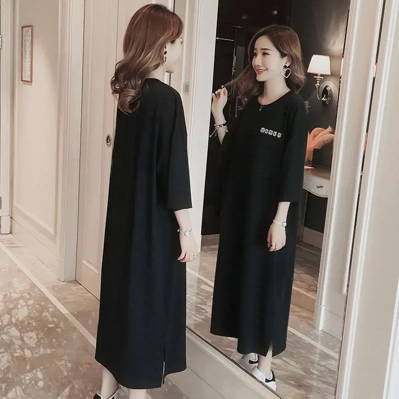 Women Cotton Sleepwear Nightgown Spring Summer Long Nightdress Nightwear Half Sleeve Home Dressing Gown Loose Sleepshirt 4XL 5XL
Women Cotton Sleepwear Nightgown Spring Summer Long Nightdress Nightwear Half Sleeve Home Dressing Gown Loose Sleepshirt 4XL 5XL