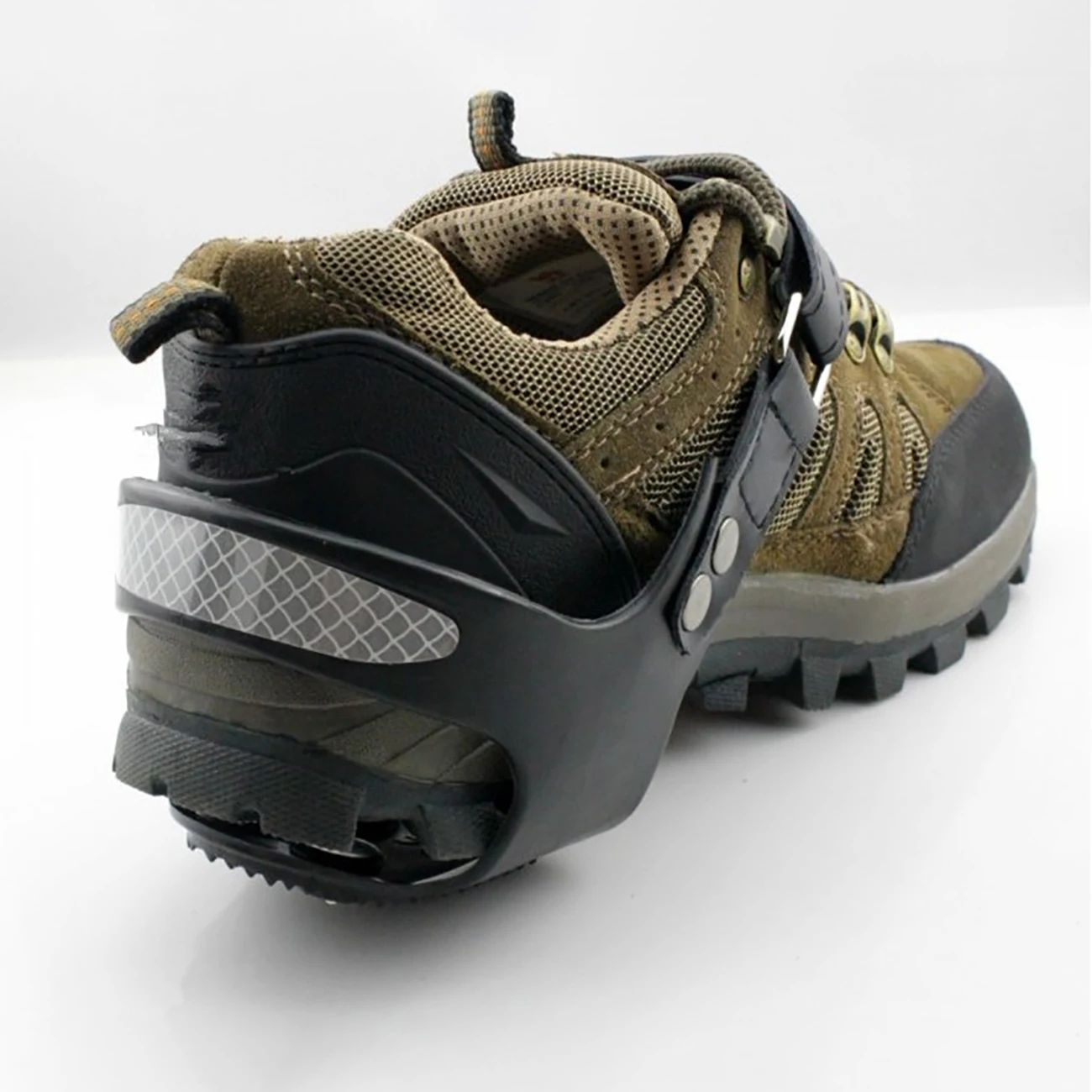 1 pair 5 Teeth Ice Snow Grippers Crampons Anti-slip Shoe Covers Boot Spike Traction Cleats Mountaineering Shoes Spikes Ice Cleat
1 pair 5 Teeth Ice Snow Grippers Crampons Anti-slip Shoe Covers Boot Spike Traction Cleats Mountaineering Shoes Spikes Ice Cleat