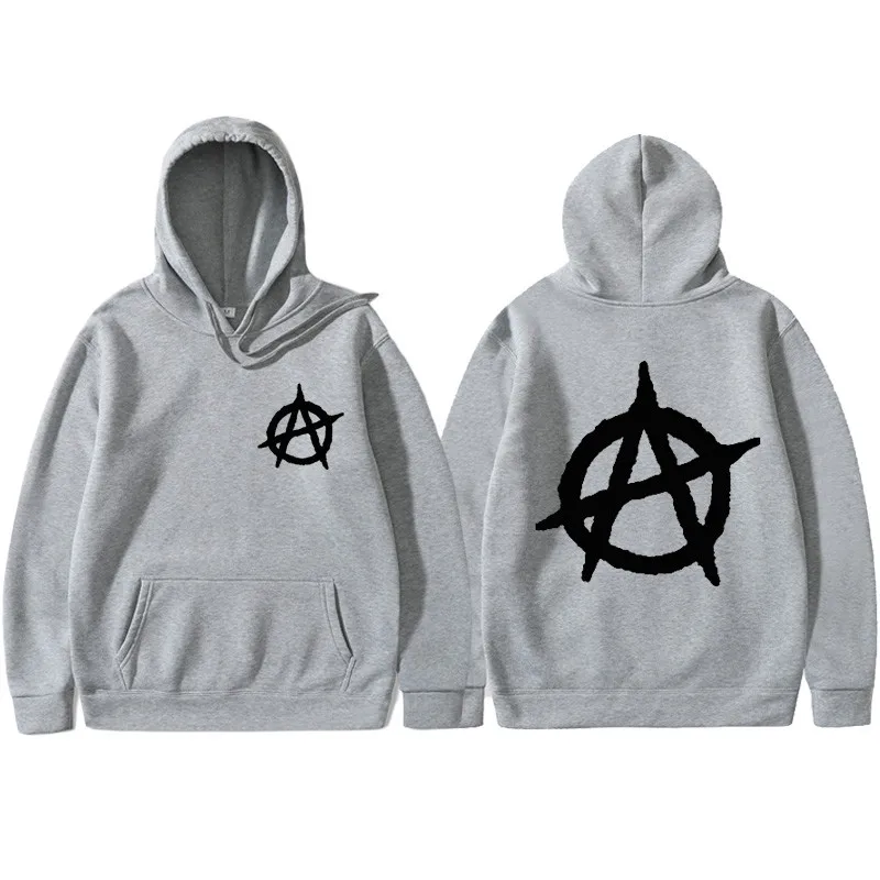 Anarchy Punk Rock Printed Sweatshirt Men's Blended Fabric Hoodie Retro Fashion Fall Winter 2021 New
Anarchy Punk Rock Printed Sweatshirt Men's Blended Fabric Hoodie Retro Fashion Fall Winter 2021 New