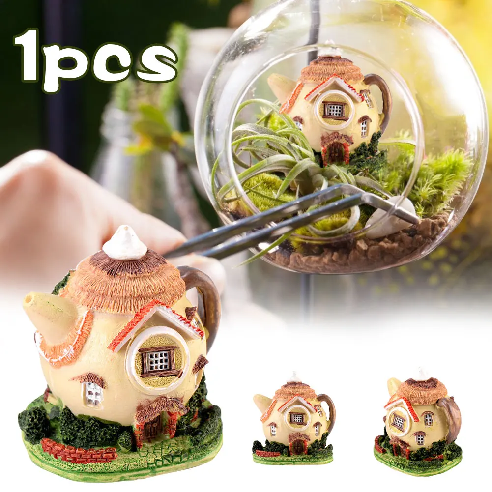 Mini Teapot House Miniature Fairy Garden Miniaturas Micro Moss Landscape Diy Terrarium Accessories Resin Figurines Home Decor
Mini Teapot House Miniature Fairy Garden Miniaturas Micro Moss Landscape Diy Terrarium Accessories Resin Figurines Home Decor
