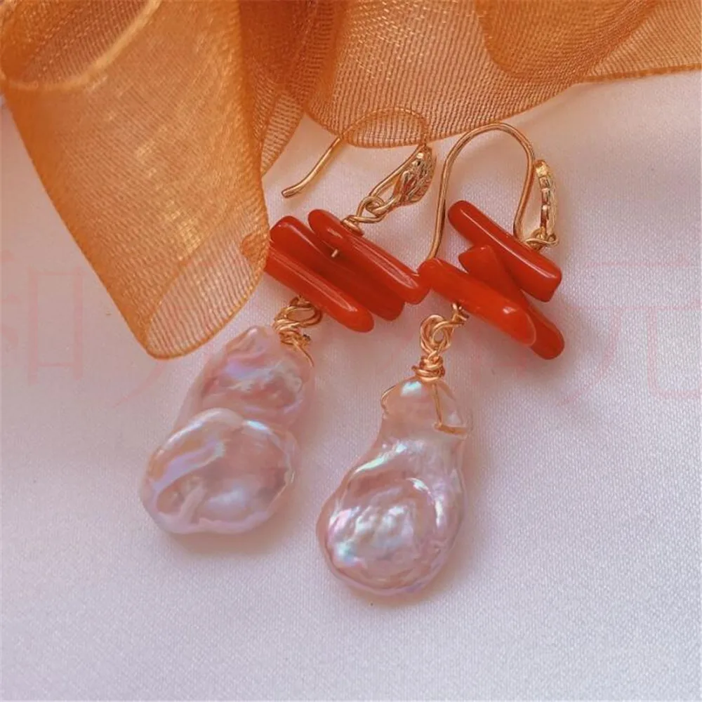 Элегантные серьги с натуральным красным агатом и жемчугом, пряжка 18K, счастливое культивирование, Хэллоуин, подарок, крючок на День Св. Вален...
Элегантные серьги с натуральным красным агатом и жемчугом, пряжка 18K, счастливое культивирование, Хэллоуин, подарок, крючок на День Св. Вален...