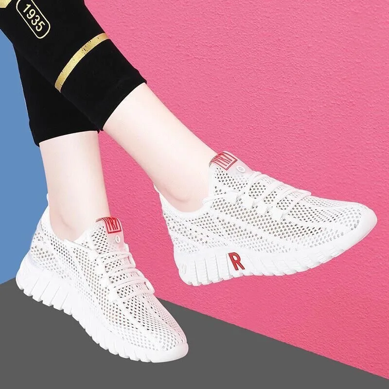 2020 Women's Running Shoes Female Brand Sneakers Woman Sport Shoes Breathable Anti-slip Light Flats Walking Shoes Basket Femme
2020 Women's Running Shoes Female Brand Sneakers Woman Sport Shoes Breathable Anti-slip Light Flats Walking Shoes Basket Femme