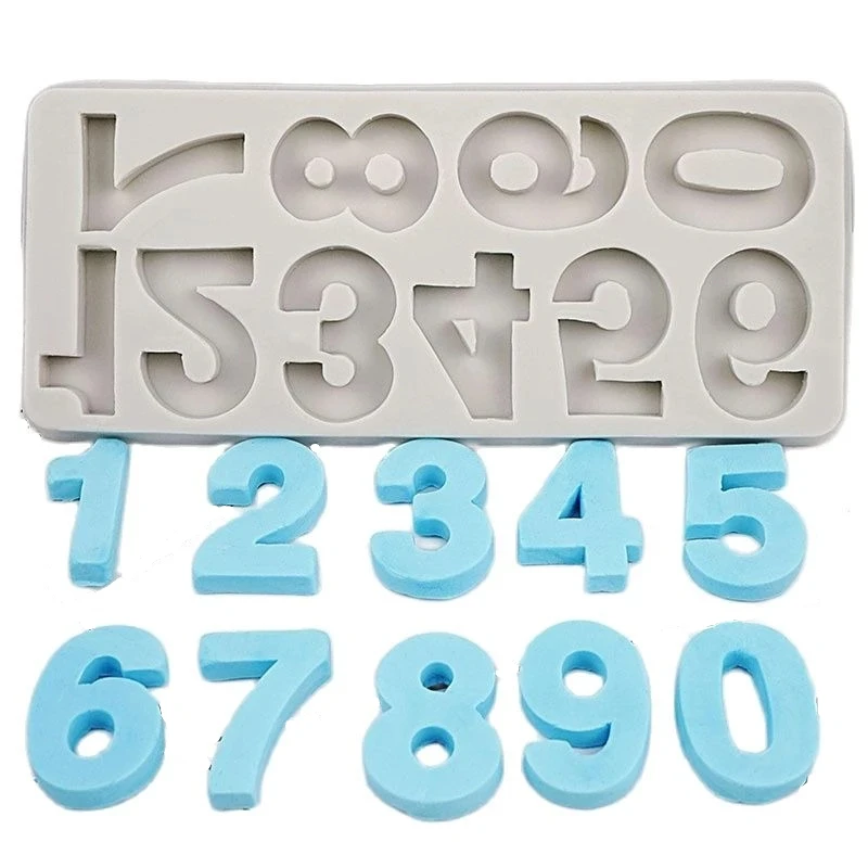 Large Number Silicone Mold Fondant Mould Cake Decorating Tools Chocolate Gumpaste Mold, Sugarcraft, Kitchen Accessories K326
Large Number Silicone Mold Fondant Mould Cake Decorating Tools Chocolate Gumpaste Mold, Sugarcraft, Kitchen Accessories K326