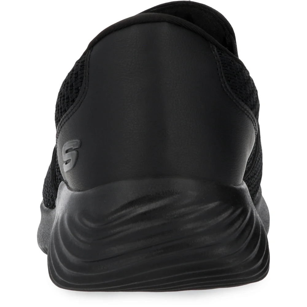Слипоны мужские Skechers Bounder Vertville BOUNDER VERTVILLE черный | Спорт и развлечения