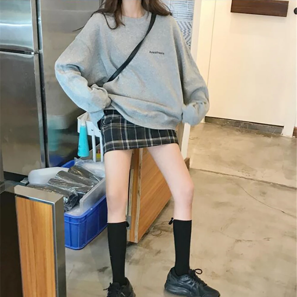 Women Long Sleeve Solid Color Loose Blouse Letters Print Sweatshirt Pullover
Women Long Sleeve Solid Color Loose Blouse Letters Print Sweatshirt Pullover