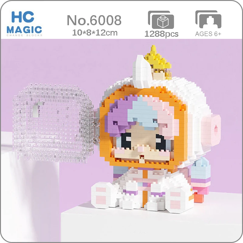 HC 6008 Space Horse Animal Astronaut Helmet Sit Doll 3D Model DIY Mini Diamond Blocks Bricks Building Toy for Children no Box
HC 6008 Space Horse Animal Astronaut Helmet Sit Doll 3D Model DIY Mini Diamond Blocks Bricks Building Toy for Children no Box