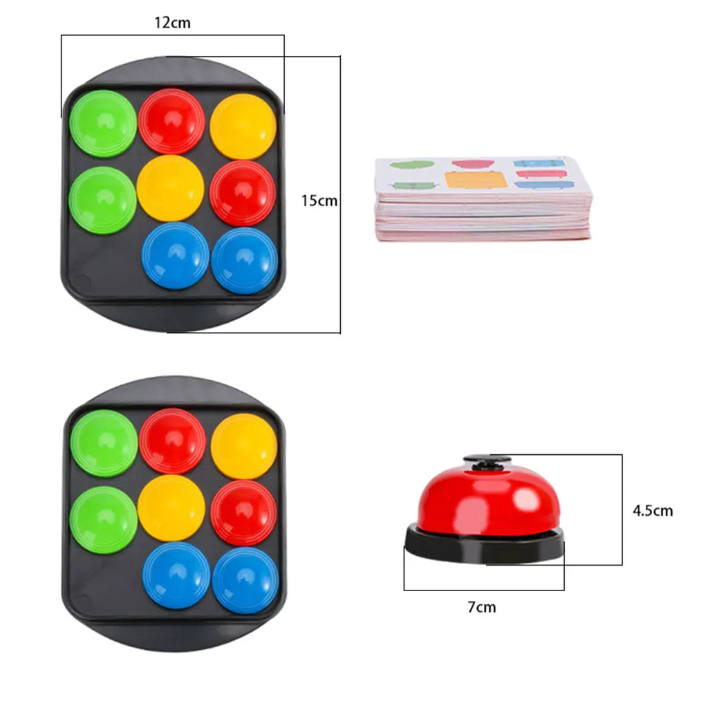 Kids Color Classification Toys Brain Thinking Develop Memory Reasoning Sensory Toys Matching Games for Preschool
Kids Color Classification Toys Brain Thinking Develop Memory Reasoning Sensory Toys Matching Games for Preschool