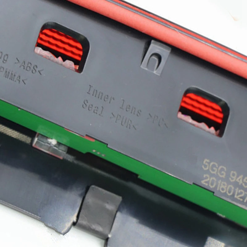 5GG945087C Third 3Rd Brake Light Rear Tail Light Stop Lamp for Golf 7 Golf MK7 7.5 R-LINE P-OLO 6R 6C 2013 - 2017
5GG945087C Third 3Rd Brake Light Rear Tail Light Stop Lamp for Golf 7 Golf MK7 7.5 R-LINE P-OLO 6R 6C 2013 - 2017