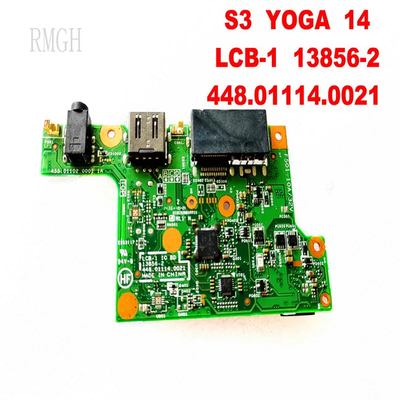 13856-2 для Lenovo S3 yoga 14 USB плата аудио Плата S3 YOGA 14 LCB-1 448.01114.0021 протестирована хорошая бесплатная доставка
13856-2 для Lenovo S3 yoga 14 USB плата аудио Плата S3 YOGA 14 LCB-1 448.01114.0021 протестирована хорошая бесплатная доставка
