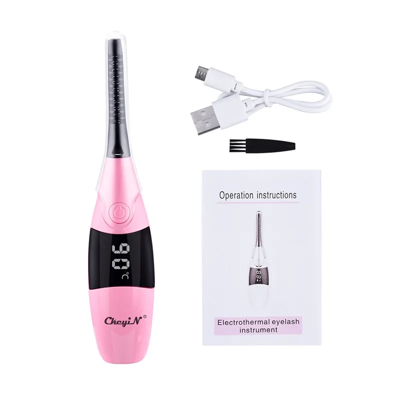 Ckeyin LCD Display Electric Heated Eyelash Curler USB Rechargeable Quick Heating Long Lasting Eyelash Natural Curling Tools
Ckeyin LCD Display Electric Heated Eyelash Curler USB Rechargeable Quick Heating Long Lasting Eyelash Natural Curling Tools