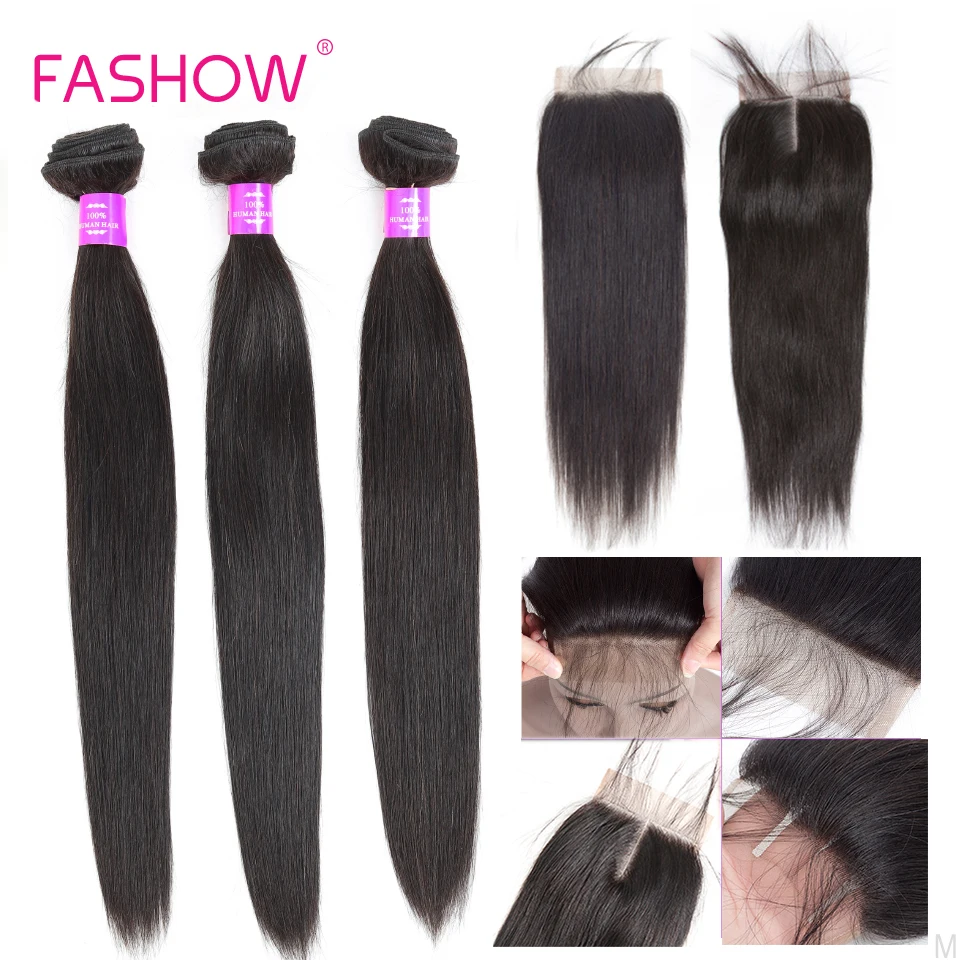 Fashow Hair Peruvian Straight Hair Bundles with Closure Human Hair Bundles withLace Closure 4x4 Baby Hair Remy Hair Extensions
Fashow Hair Peruvian Straight Hair Bundles with Closure Human Hair Bundles withLace Closure 4x4 Baby Hair Remy Hair Extensions
