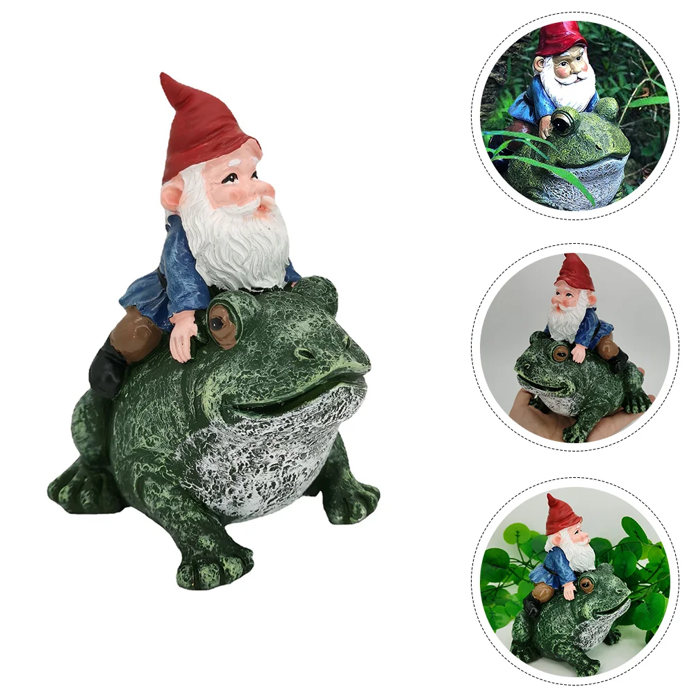 1Pc Dwarf Adornment Mysterious Frog-shaped Ornament Garden Yard Desktop Decor
1Pc Dwarf Adornment Mysterious Frog-shaped Ornament Garden Yard Desktop Decor