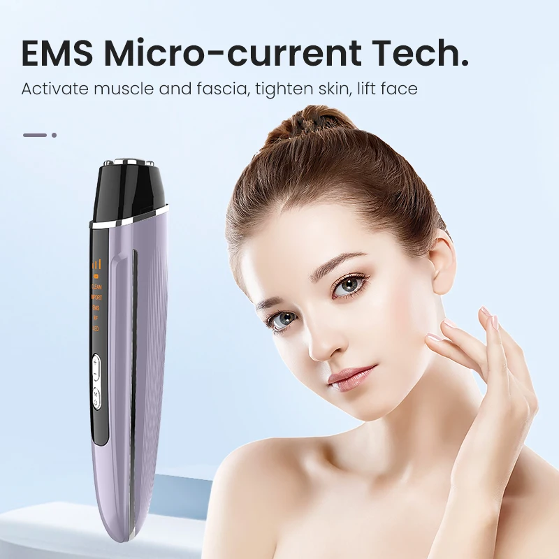 RF Beauty Device EMS Micro-current Therapy Color Light Treament Sonic Vibration Massage Face Lifting Skin Tightening Instrument
RF Beauty Device EMS Micro-current Therapy Color Light Treament Sonic Vibration Massage Face Lifting Skin Tightening Instrument
