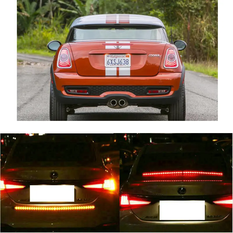 1pc Prevent rear-end Strobe Turn/Stop Light Trunk Lamp For mini Coupe R60 R57 R58 R61 R59 paceman roadster 
1pc Prevent rear-end Strobe Turn/Stop Light Trunk Lamp For mini Coupe R60 R57 R58 R61 R59 paceman roadster