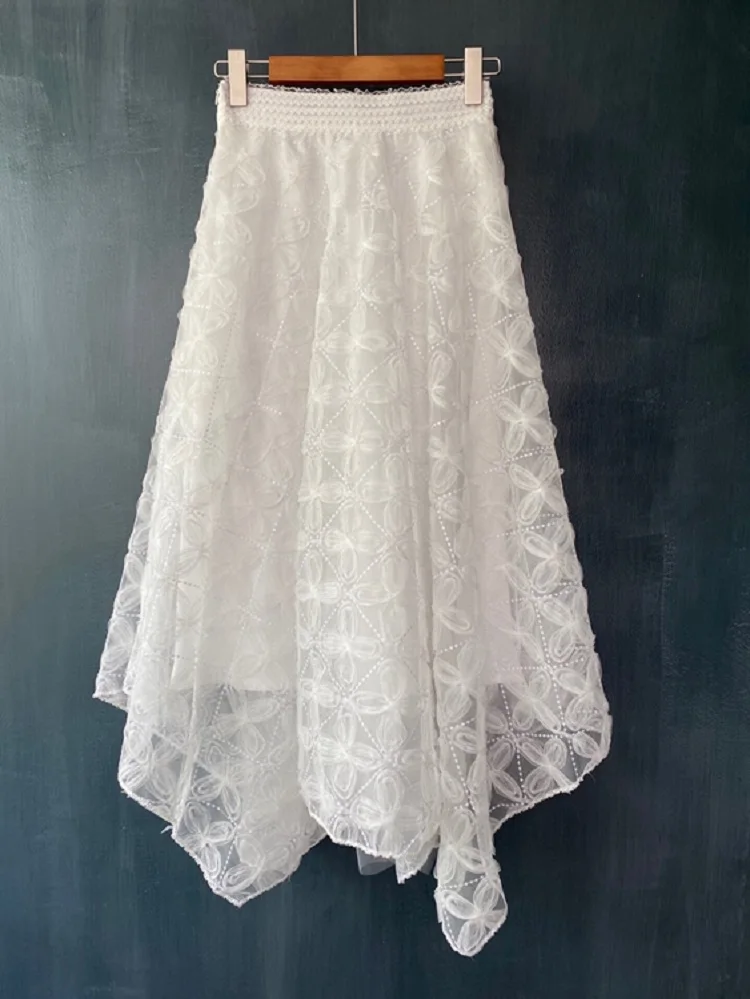 High Quality New Long Skirt 2021 Summer Style Women Elastic Waist Sequined Deco Sexy Asymmetrical Casual White Maxi Skirt Ladies
High Quality New Long Skirt 2021 Summer Style Women Elastic Waist Sequined Deco Sexy Asymmetrical Casual White Maxi Skirt Ladies