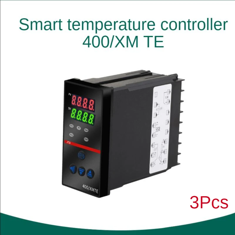 3pcs SSR adjustabletemperature control switch intelligent temperature controller LCD panel temperature control instrument
3pcs SSR adjustabletemperature control switch intelligent temperature controller LCD panel temperature control instrument