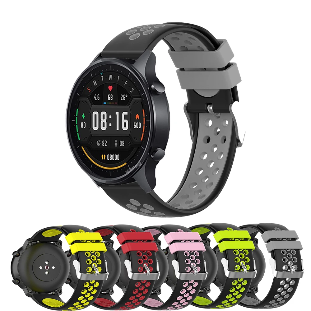 Ремешок силиконовый для Xiaomi Mi Watch, сменный цветной спортивный браслет для смарт-часов Xiaomi, 22 мм
Ремешок силиконовый для Xiaomi Mi Watch, сменный цветной спортивный браслет для смарт-часов Xiaomi, 22 мм