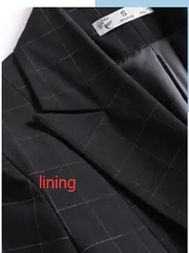 2020 Fashion Spring Summer Women Plaid Pant Suits Formal Processional Female Business workwear OL Jacket and Pants two piece set
2020 Fashion Spring Summer Women Plaid Pant Suits Formal Processional Female Business workwear OL Jacket and Pants two piece set