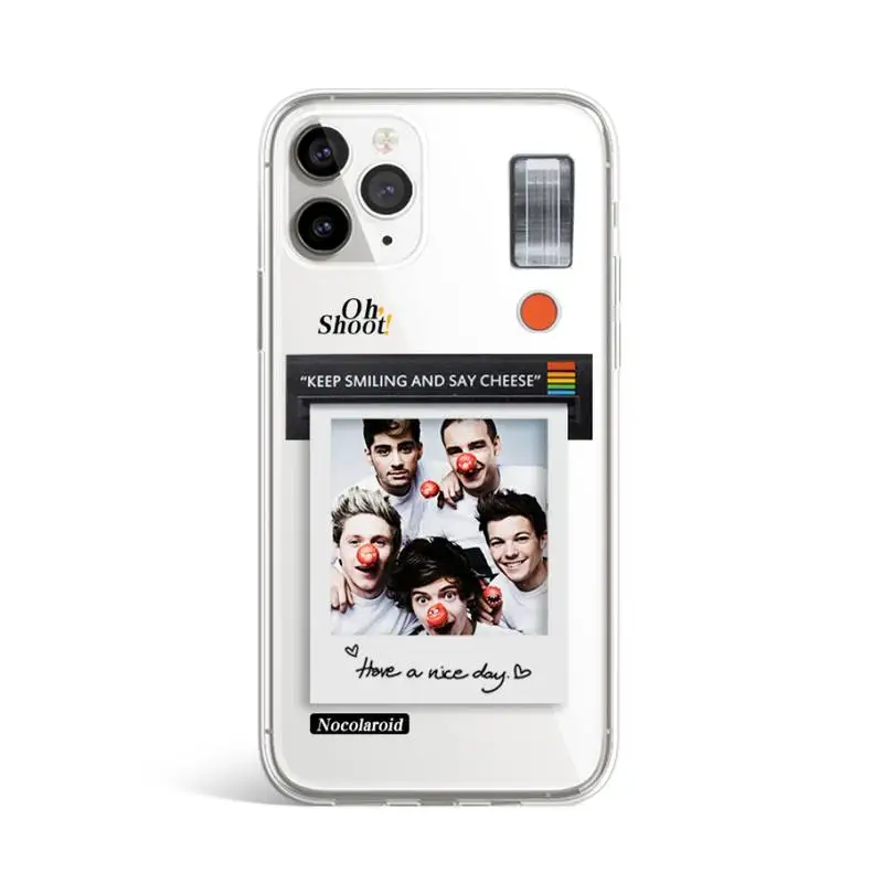 one direction Phone Case Transparent for iPhone 11 12 mini pro XS MAX 8 7 6 6S Plus X 5S SE 2020 XR
one direction Phone Case Transparent for iPhone 11 12 mini pro XS MAX 8 7 6 6S Plus X 5S SE 2020 XR