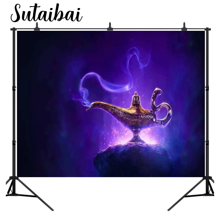 Magic Lamp Photography Backdrop Girls Princess Love Prince Happy Birthday Photo Background Purple Vinyl Photo Booth Props
Magic Lamp Photography Backdrop Girls Princess Love Prince Happy Birthday Photo Background Purple Vinyl Photo Booth Props