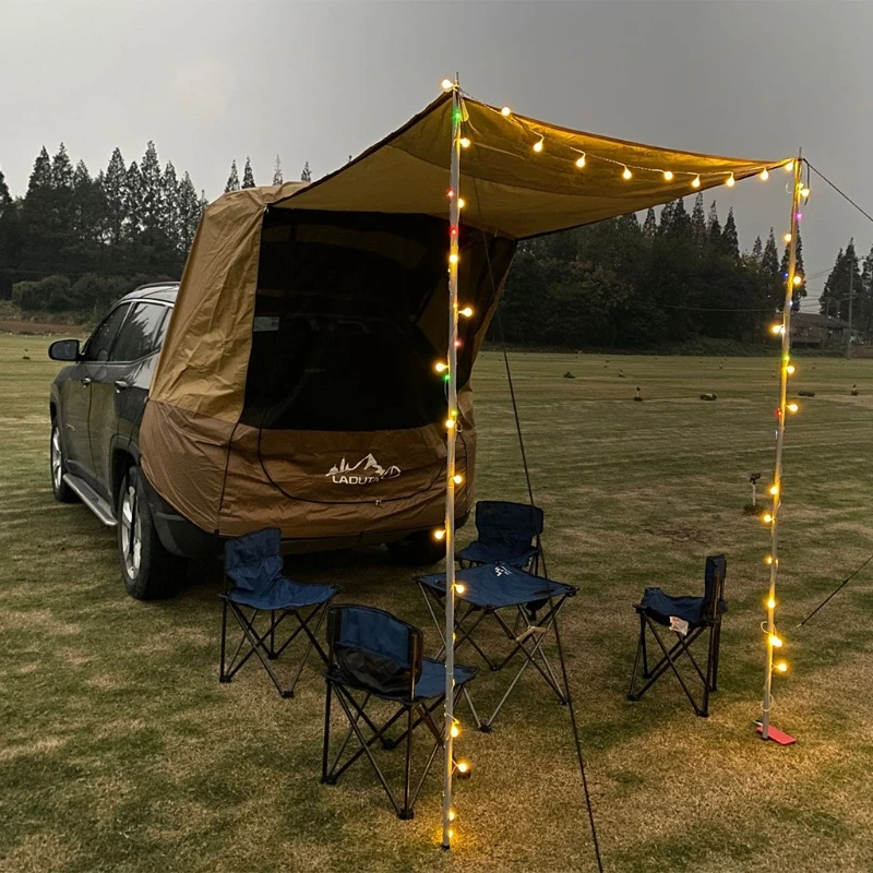 Car Trunk Tent Sunshade Rainproof Tailgate Shade Awning Tent for Car Self-Driving Tour Extended tent Barbecue Outdoor Camping
Car Trunk Tent Sunshade Rainproof Tailgate Shade Awning Tent for Car Self-Driving Tour Extended tent Barbecue Outdoor Camping