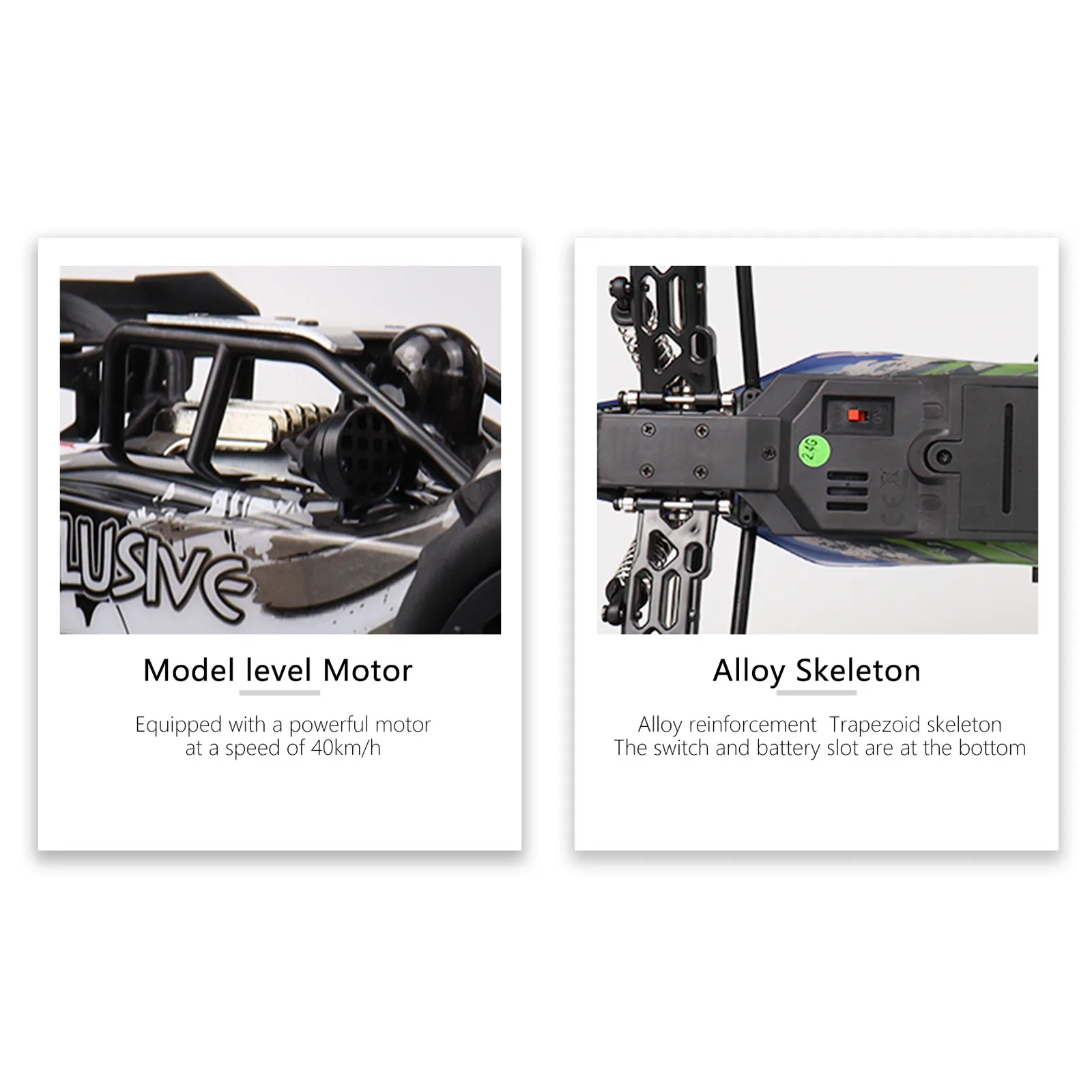 1:12 2.4G 4WD 40km/h High Speed Remote Control Vehicle Off-road RC Car Toys
1:12 2.4G 4WD 40km/h High Speed Remote Control Vehicle Off-road RC Car Toys