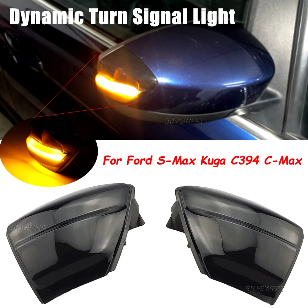 Car Accessories LED Dynamic Turn Signal Side Wing Mirror Indicator Light Lamp For Ford S-Max 2007-2014 Kuga C394 08-2012 C-MAX
Car Accessories LED Dynamic Turn Signal Side Wing Mirror Indicator Light Lamp For Ford S-Max 2007-2014 Kuga C394 08-2012 C-MAX