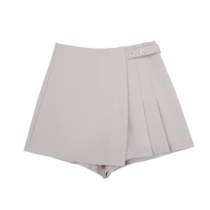 2021 Summer Wide-legged Shorts Skirts Women Fashion High Waist Pleated Asymmetric Shorts A-line Bottoms For Female
2021 Summer Wide-legged Shorts Skirts Women Fashion High Waist Pleated Asymmetric Shorts A-line Bottoms For Female