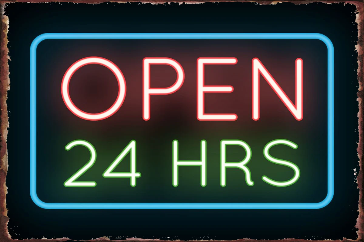 Неоновая вывеска, открытая 24 часа, украшение комнаты, ретро винтажная металлическая вывеска, жестяные таблички, Настенный декор для паба, до...
Неоновая вывеска, открытая 24 часа, украшение комнаты, ретро винтажная металлическая вывеска, жестяные таблички, Настенный декор для паба, до...
