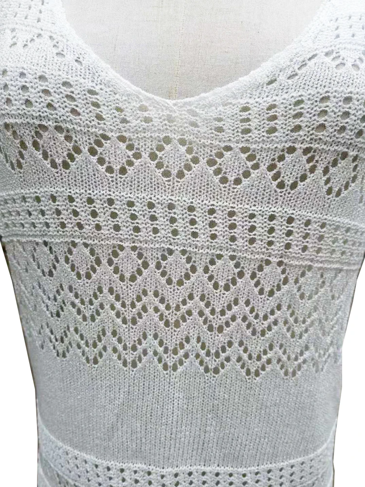 White Deep V neck Knitted Cover-Up Beach Boho Dress 2021 Tank Beachwear Maxi Dress Women Robe Plage Kaftan Swimsuit Cover up
White Deep V neck Knitted Cover-Up Beach Boho Dress 2021 Tank Beachwear Maxi Dress Women Robe Plage Kaftan Swimsuit Cover up