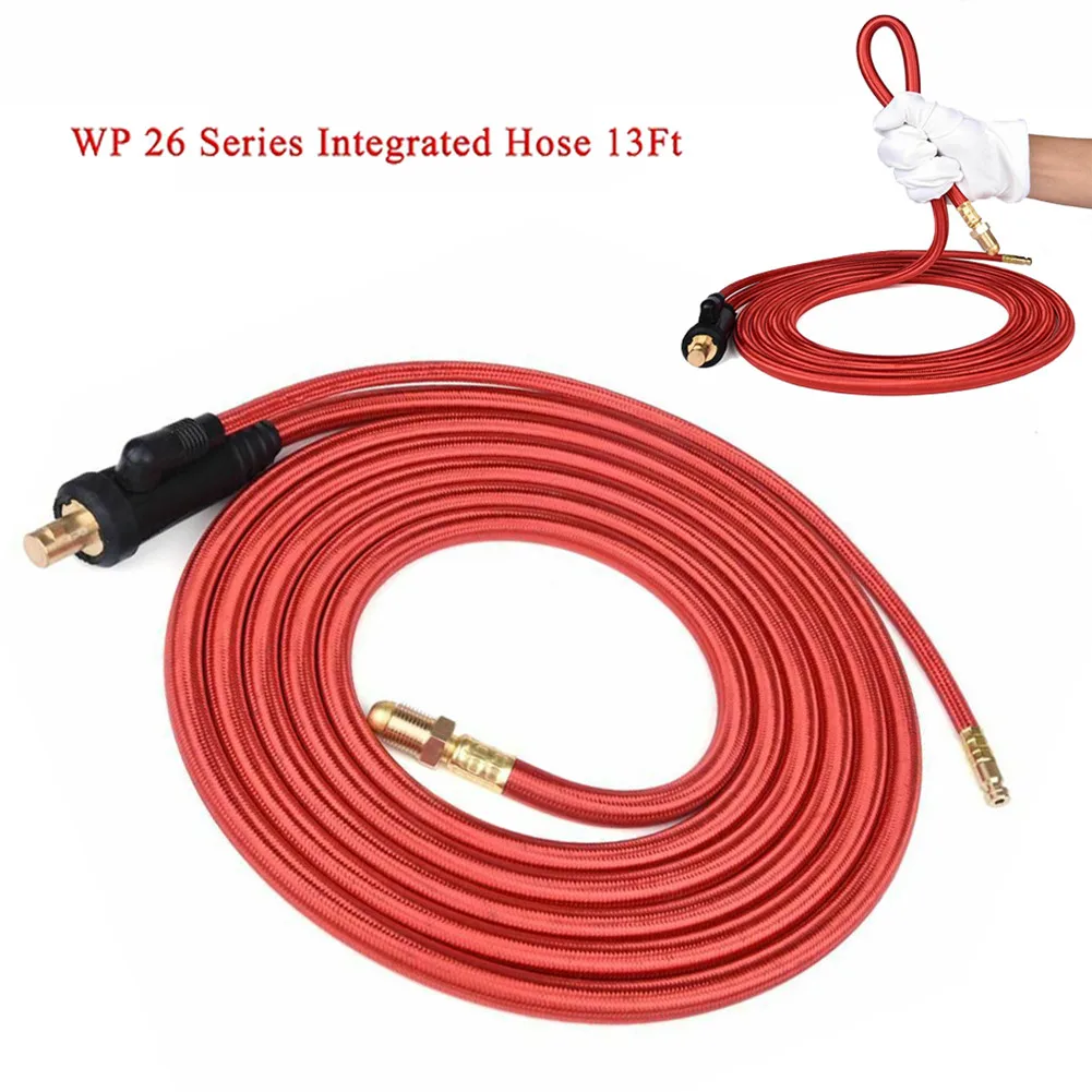 1PC WP26 Integrated Red Hose Cable 250A Wire Quick Connect Tig Welding Torch Gas-electric For Argon Arc Welding Torch
1PC WP26 Integrated Red Hose Cable 250A Wire Quick Connect Tig Welding Torch Gas-electric For Argon Arc Welding Torch