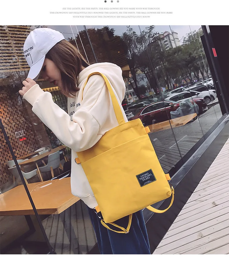 Bentoy Patch Double Pocket Tote Bag Fashionable Literary College Student Backpack Class Tutoring Bag
Bentoy Patch Double Pocket Tote Bag Fashionable Literary College Student Backpack Class Tutoring Bag