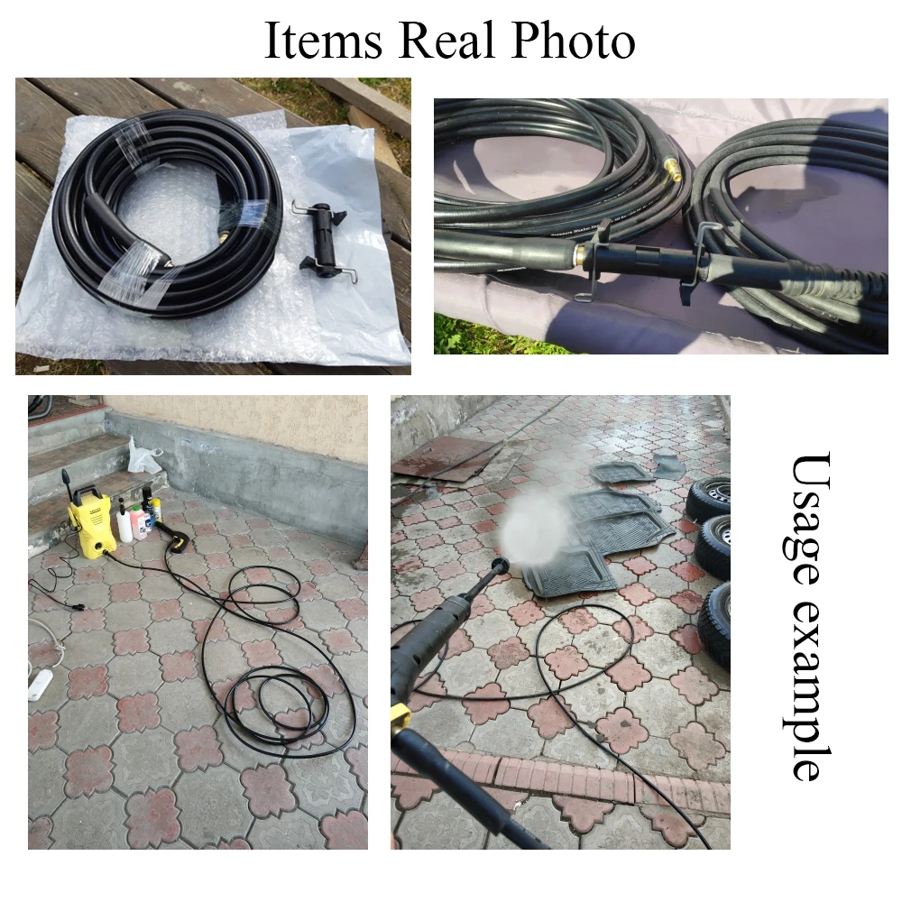 LaLeyenda 6 10 15M High Pressure Washer Hose Car Washer Water Cleaning Extension Hose Water Hose Pipe Cord for Karcher K2-K7
LaLeyenda 6 10 15M High Pressure Washer Hose Car Washer Water Cleaning Extension Hose Water Hose Pipe Cord for Karcher K2-K7