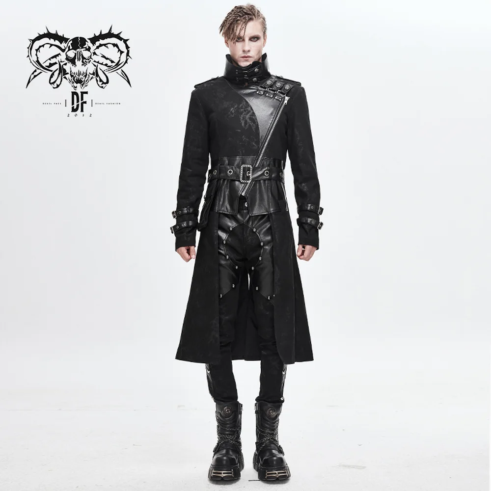 Devil Fashion Men's Punk Handsome Long Jacket Vintage Personality Fashion Cosplay Halloween Outerwear
Devil Fashion Men's Punk Handsome Long Jacket Vintage Personality Fashion Cosplay Halloween Outerwear