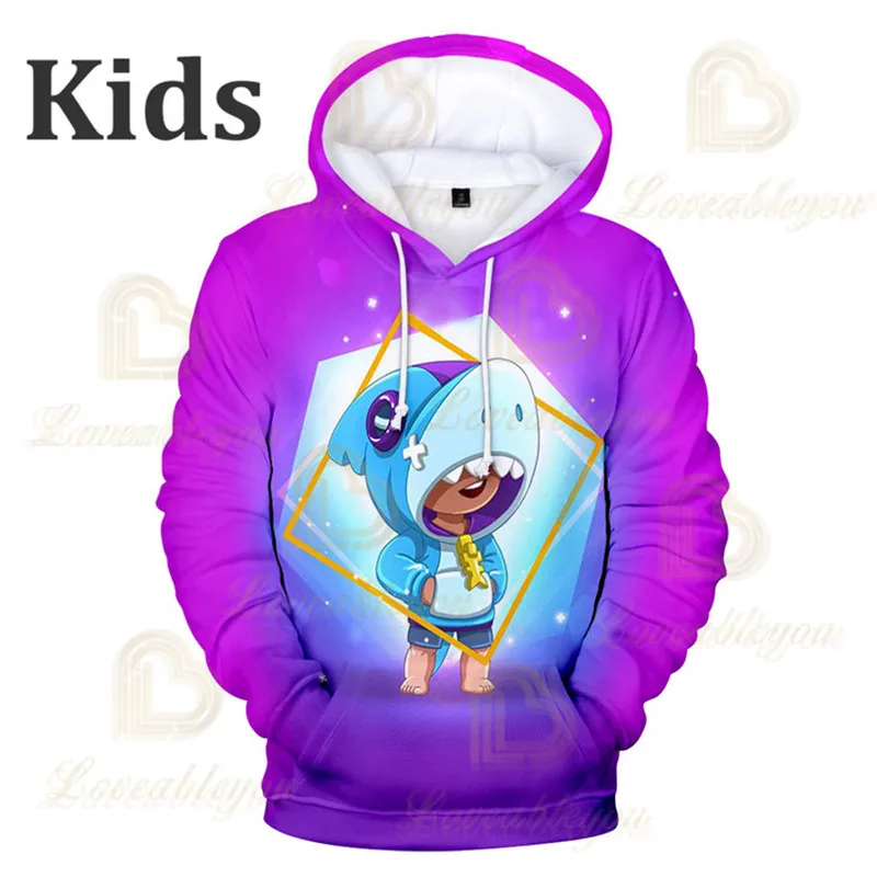 Games Shark Leon Star Children's Wear Kids Hoodie Shooting Game 3d Sweatshirt Gameing Boys Girls Tops Hoodies Teen Clothes
Games Shark Leon Star Children's Wear Kids Hoodie Shooting Game 3d Sweatshirt Gameing Boys Girls Tops Hoodies Teen Clothes
