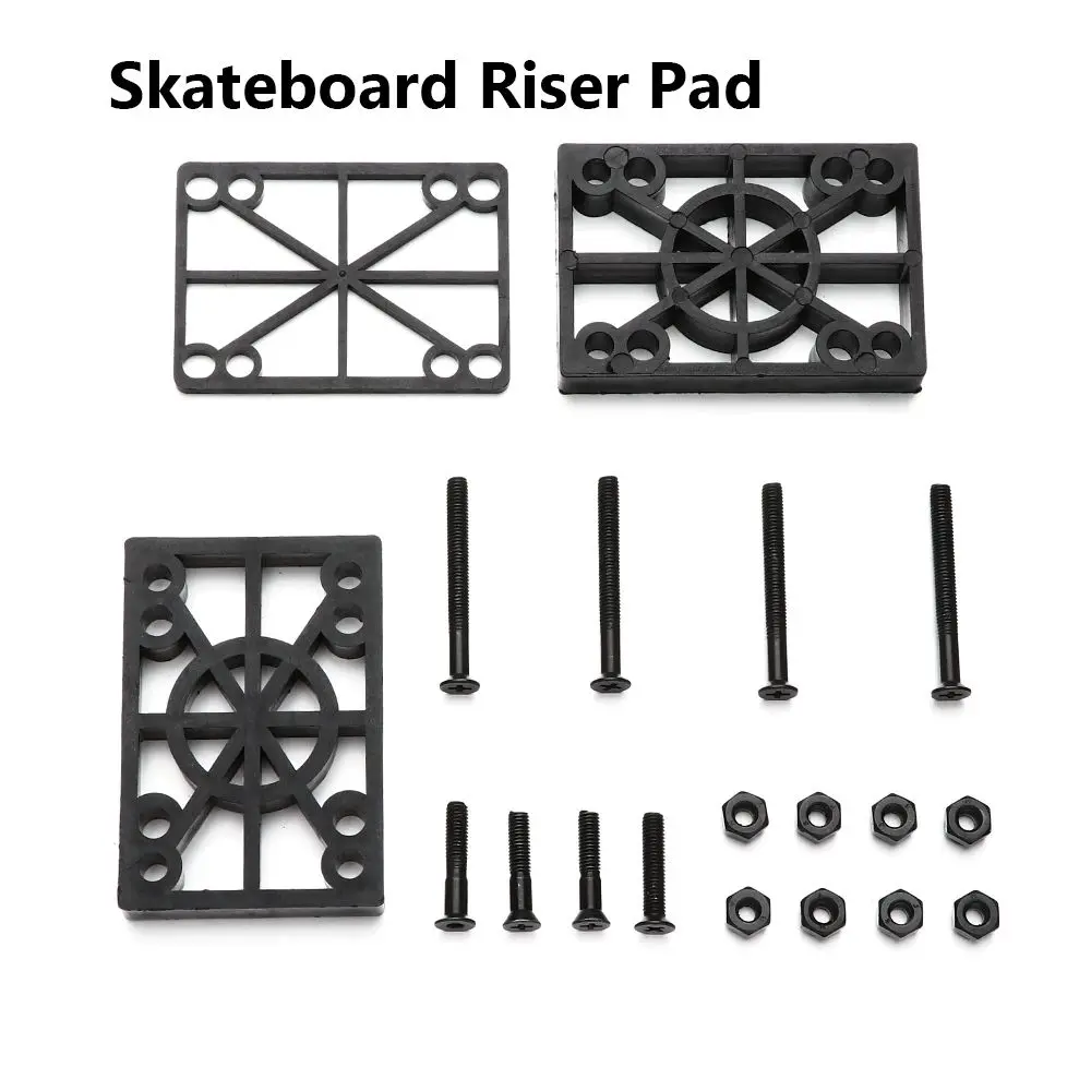 Hardware Truck Screws Long Board Skateboard Riser Pads Super Shock-absorbing Pad Dance Boards Parts Silicone Gasket
Hardware Truck Screws Long Board Skateboard Riser Pads Super Shock-absorbing Pad Dance Boards Parts Silicone Gasket