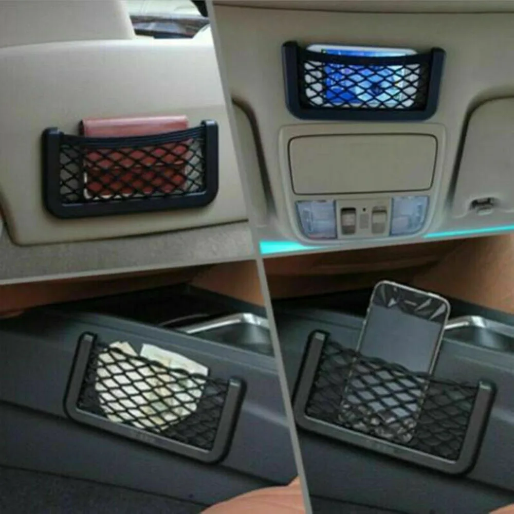 Car Storage Net Bag Mesh Pocket Organizer Universal Car Seat Side Back Storage Net Bag Phone Holder Pocket Organizer
Car Storage Net Bag Mesh Pocket Organizer Universal Car Seat Side Back Storage Net Bag Phone Holder Pocket Organizer