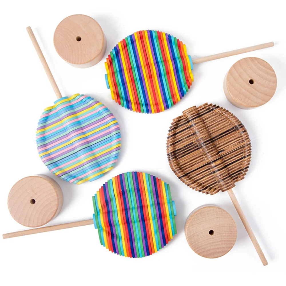 Colorful Wooden Rotating Lollipop Children Adults Funny Decompression Playthings Creative Spin Toys for Home Office Decoration
Colorful Wooden Rotating Lollipop Children Adults Funny Decompression Playthings Creative Spin Toys for Home Office Decoration