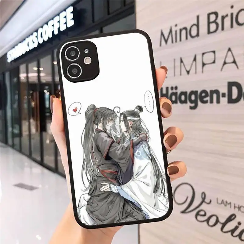 Mo Dao Zu Shi Chinese style Comics Phone Case Matte Transparent for iPhone 7 8 11 12 s mini pro X XS XR MAX Plus cover funda 
Mo Dao Zu Shi Chinese style Comics Phone Case Matte Transparent for iPhone 7 8 11 12 s mini pro X XS XR MAX Plus cover funda