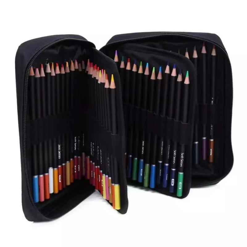 72 Pcs Professional Oil Colored Pencils Set Artist Painting Sketching Drawing Art Supply for School Children
72 Pcs Professional Oil Colored Pencils Set Artist Painting Sketching Drawing Art Supply for School Children