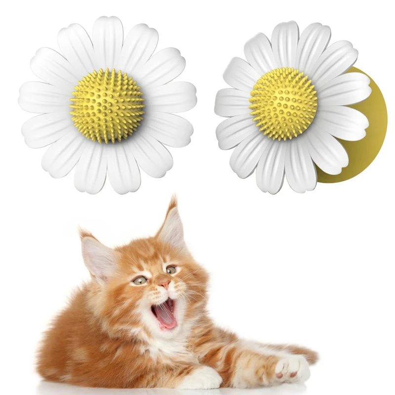 3PCS Pet Daisy Spinning Windmill Fun Turntable And Catnip Cat Scratching Interaction Cat Toy Molar Cleaning Cat Toy
3PCS Pet Daisy Spinning Windmill Fun Turntable And Catnip Cat Scratching Interaction Cat Toy Molar Cleaning Cat Toy