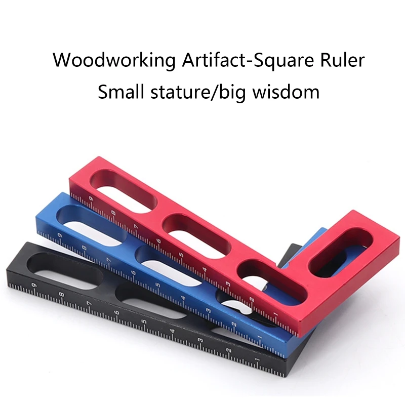 Professional Aluminum Alloy Square Ruler Measuring Marking Tool for Handymen Builders DIY Carpenters Craftsmen
Professional Aluminum Alloy Square Ruler Measuring Marking Tool for Handymen Builders DIY Carpenters Craftsmen
