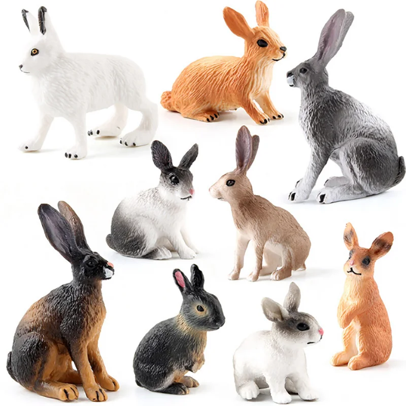 9 Kinds Small Size Rabbit Animal Figure Collectible Toys Wild Animal Action Figures Kids Plastic Cognition Toys
9 Kinds Small Size Rabbit Animal Figure Collectible Toys Wild Animal Action Figures Kids Plastic Cognition Toys