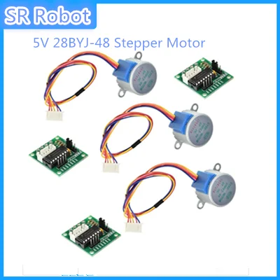 6pcs 5V Stepper Motor 28BYJ-48 W/ Drive Test Module Board ULN2003 5 Line Supply
6pcs 5V Stepper Motor 28BYJ-48 W/ Drive Test Module Board ULN2003 5 Line Supply