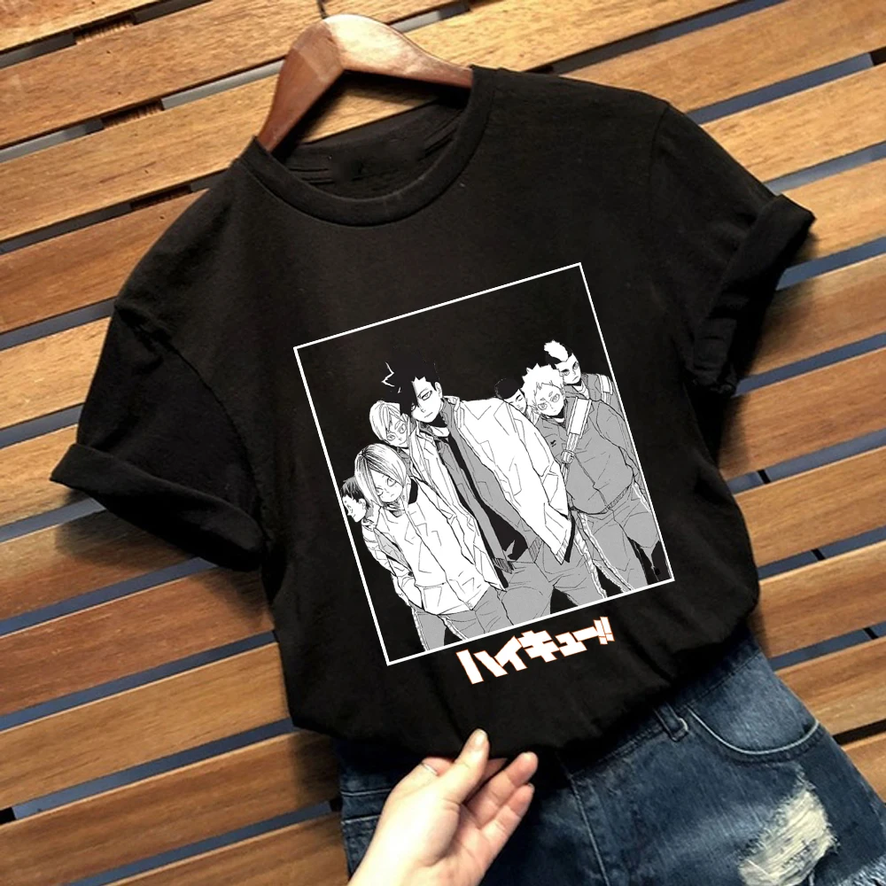 Funny Japan Anime Haikyuu Tshirt Women Kuroo Anime Bokuto Manga Shoyo Volleyball Men Unisex Couple Cartoon Top Tee Male
Funny Japan Anime Haikyuu Tshirt Women Kuroo Anime Bokuto Manga Shoyo Volleyball Men Unisex Couple Cartoon Top Tee Male